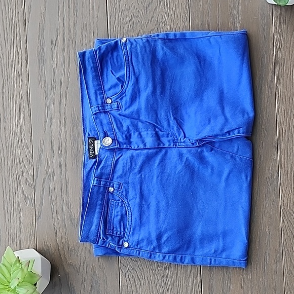 Royal Blue Stretch Venus Skinny Jeans - Picture 2 of 4